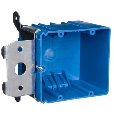 TWO GANG ADJUSTABLE ELECTRICAL BOX ADJUST-A-BOX