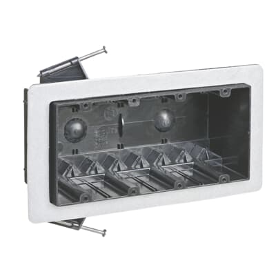 4-G VPRTHT BX 60CU 3.5X7.5X2.75 BLK VAPOR BARRIER NAIL-ON BOX