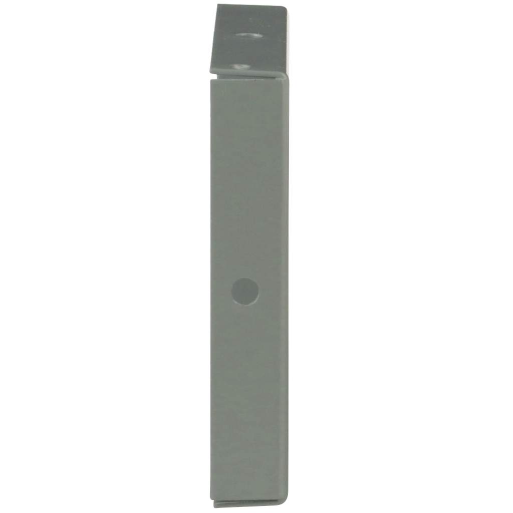 Wireway, Square-Duct, 4 inch by 4 inch, closing plate, N1 paint, NEMA 1