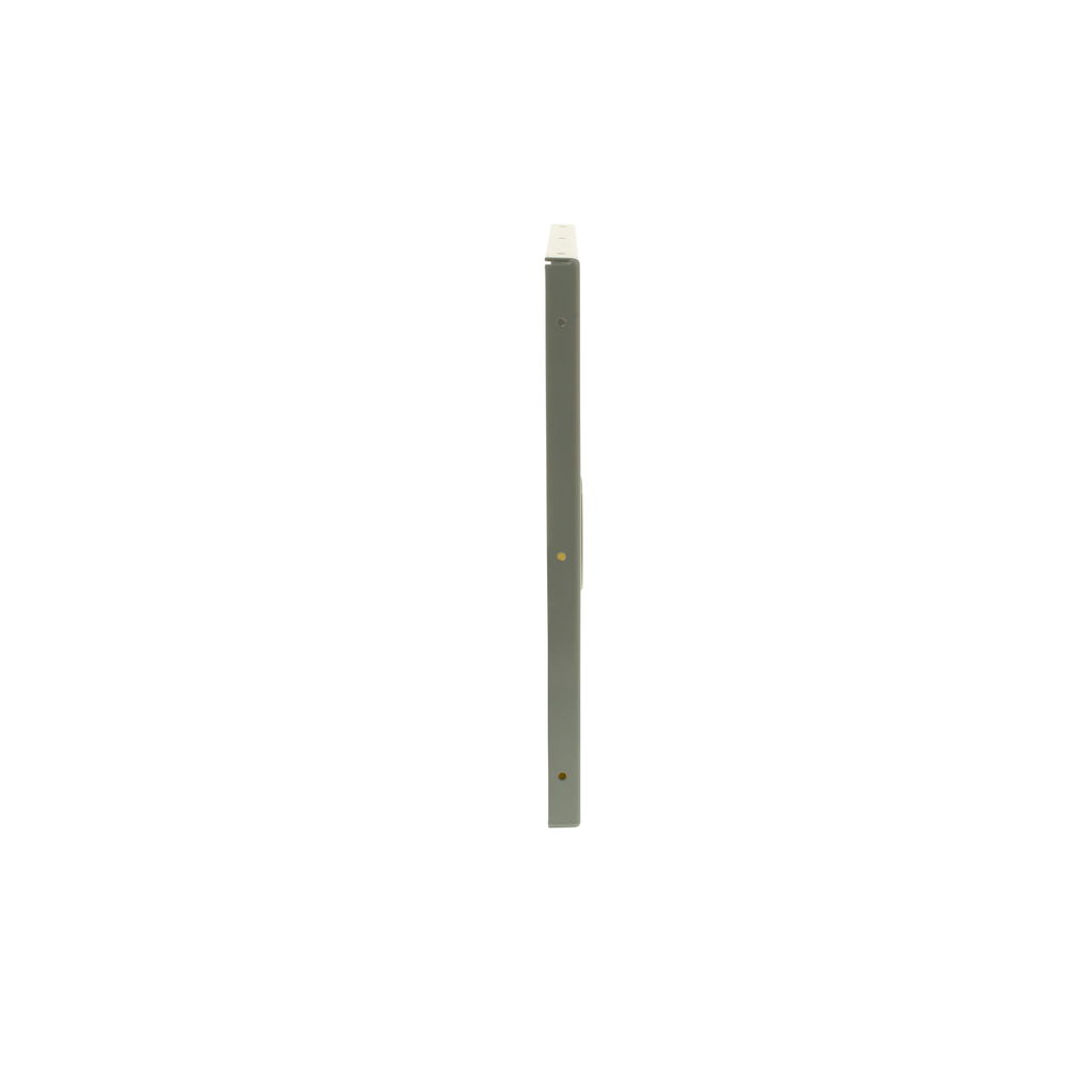 Wireway, Square-Duct, 12 inch by 12 inch, closing plate with knockouts, N1 paint, NEMA 1