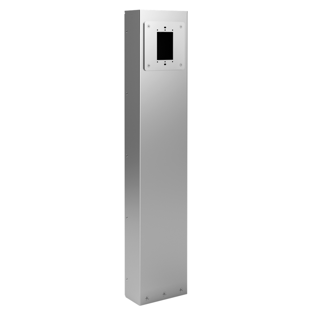 Outdoor Power Pedestal, 1-Gang Device Plate