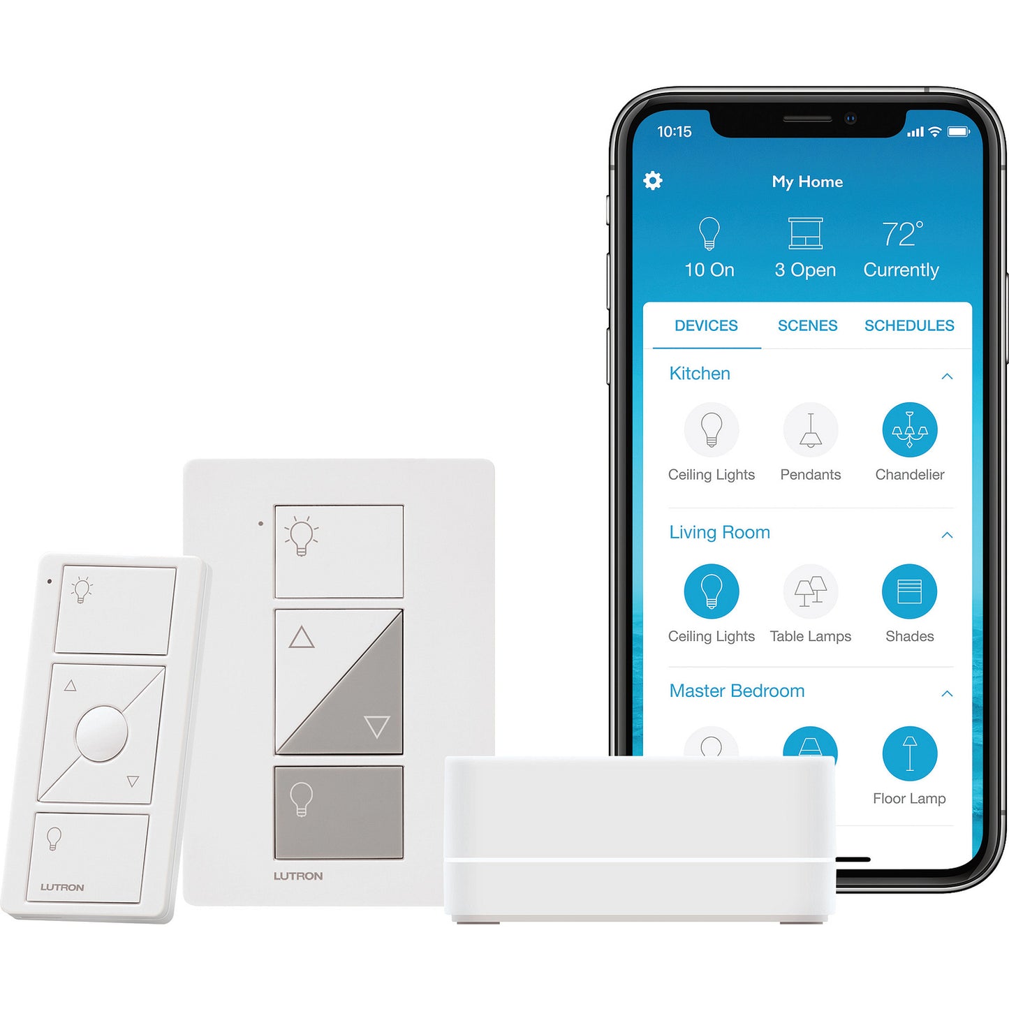Lutron Caseta Wireless Smart Lighting Dimmer Switch Starter Kit