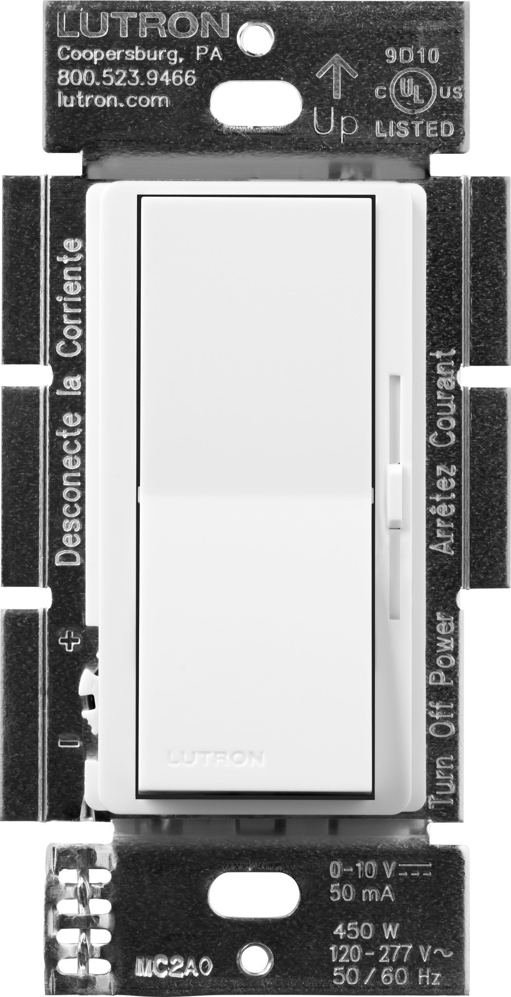 Diva 0-10 V Controls, 120 - 277V, Single Pole 3-way