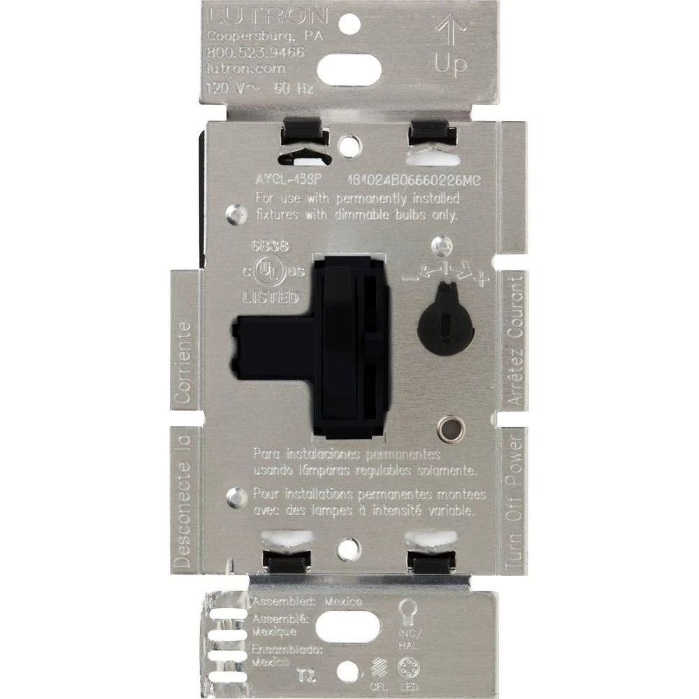 Ariadni Dimmer for 250W CFL/LED, 600W inc/hal, or Lutron Hi-Lume A-Series LTE LED Driver