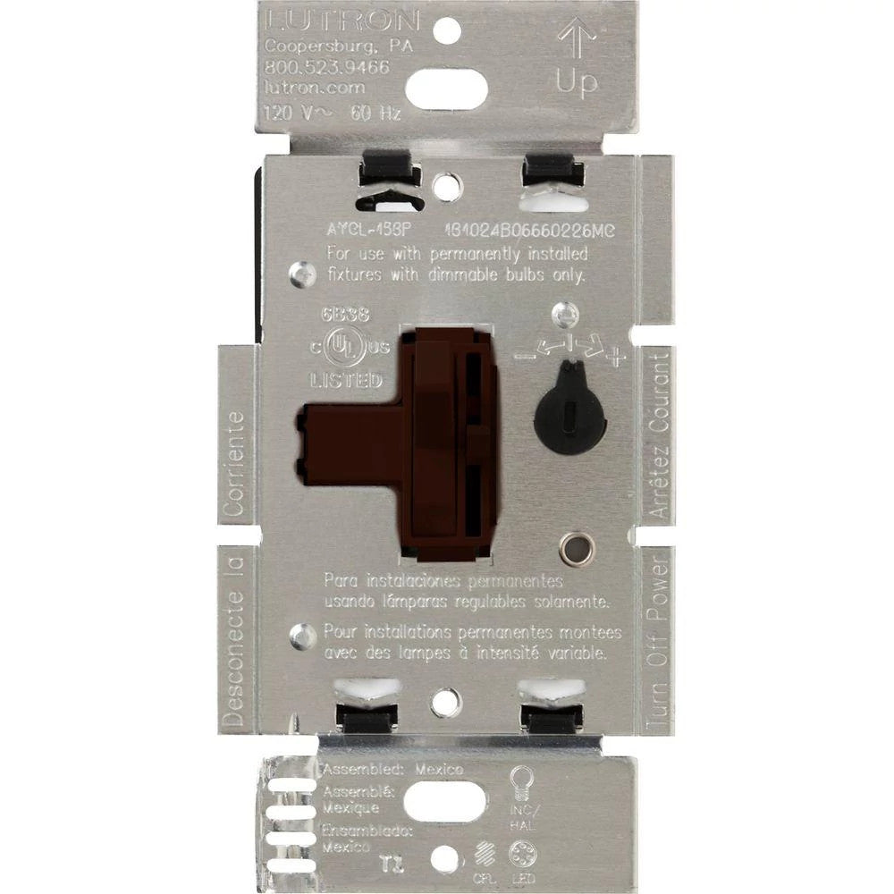 Ariadni Dimmer for 250W CFL/LED, 600W inc/hal, or Lutron Hi-Lume A-Series LTE LED Driver