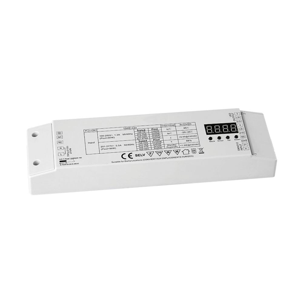 DMX Driver Decoder, 24V, 96W, 120-277VAC
