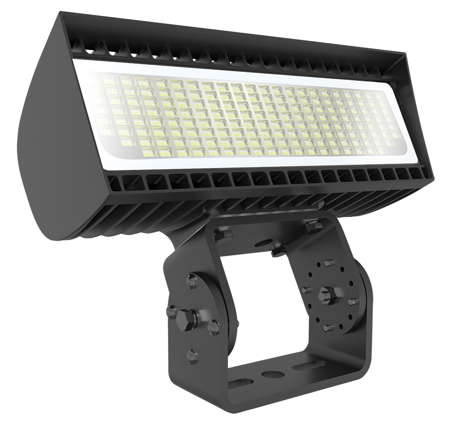 FXLED_FIELD_ADJUSTABLE_FLOOD_LIGHTS 5,797-11,887 Lm Flexflood-Extra Small FA 80/60/40W Trn 4K-5K 120-277V 7Pr Bronze