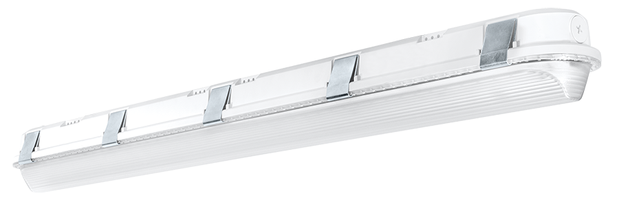 Washdown, 5102 Lumens, SHARK4, 4 feet, 50W, 4000K, 0-10V dimmable, 120-277V, 10 feet cord