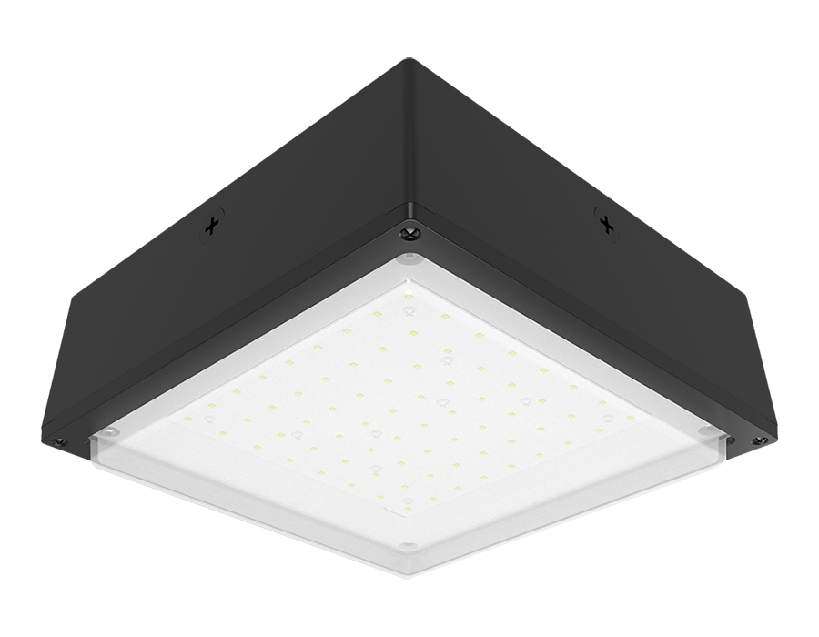 Canopylights 9486 Lumens Vanled 75W 4K drop frost 0-10V bronze 480V lightcloud controller