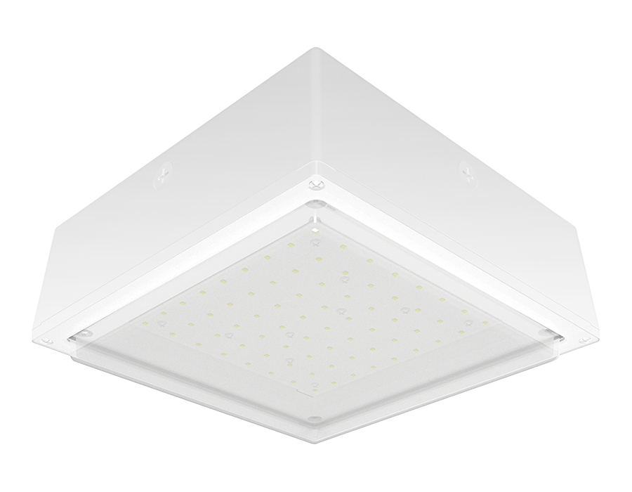 Canopylights 6651 Lumens Vanled 52W 4K drop frost 0-10V white 480V lightcloud controller
