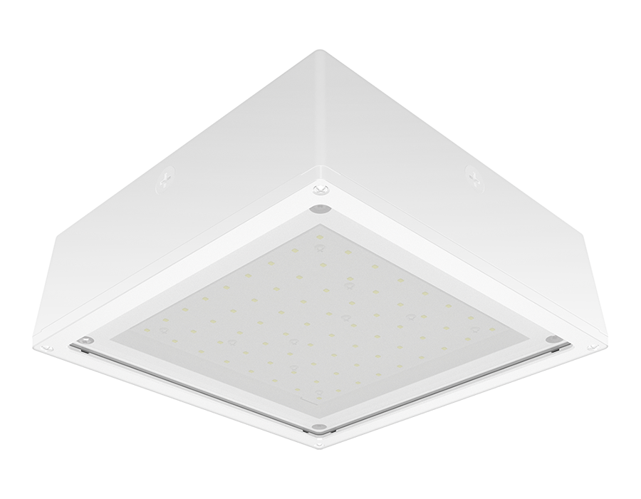 Canopylights 5775 Lumens Vanled 40W 4K flat frost 0-10V white 480V lightcloud controller
