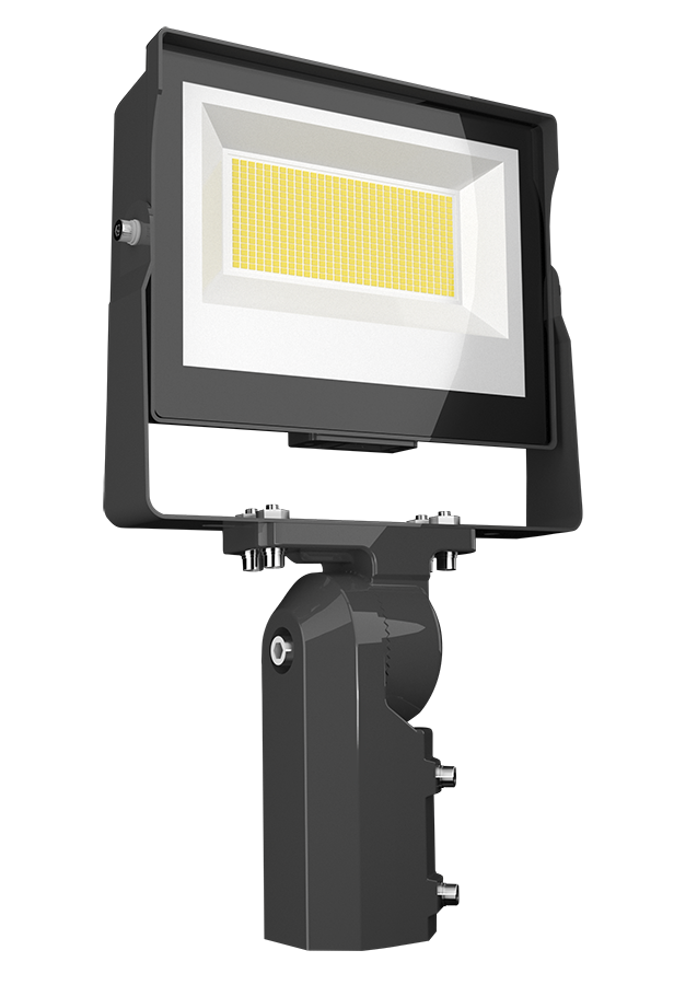 Outdoor Lighting Floodlights 10712/11509/11325 Lumens X17 80W Field Adjustable CCT 5000/4000/3000K Slipfitter Bronze