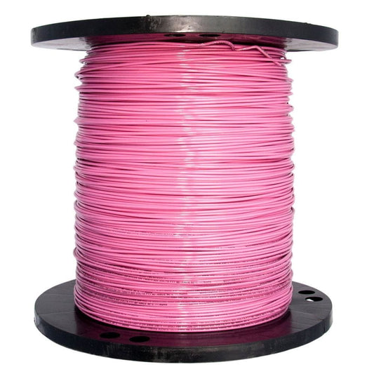 TFFN #18 PINK STRANDED COPPER WIRE 500 FT UL CU