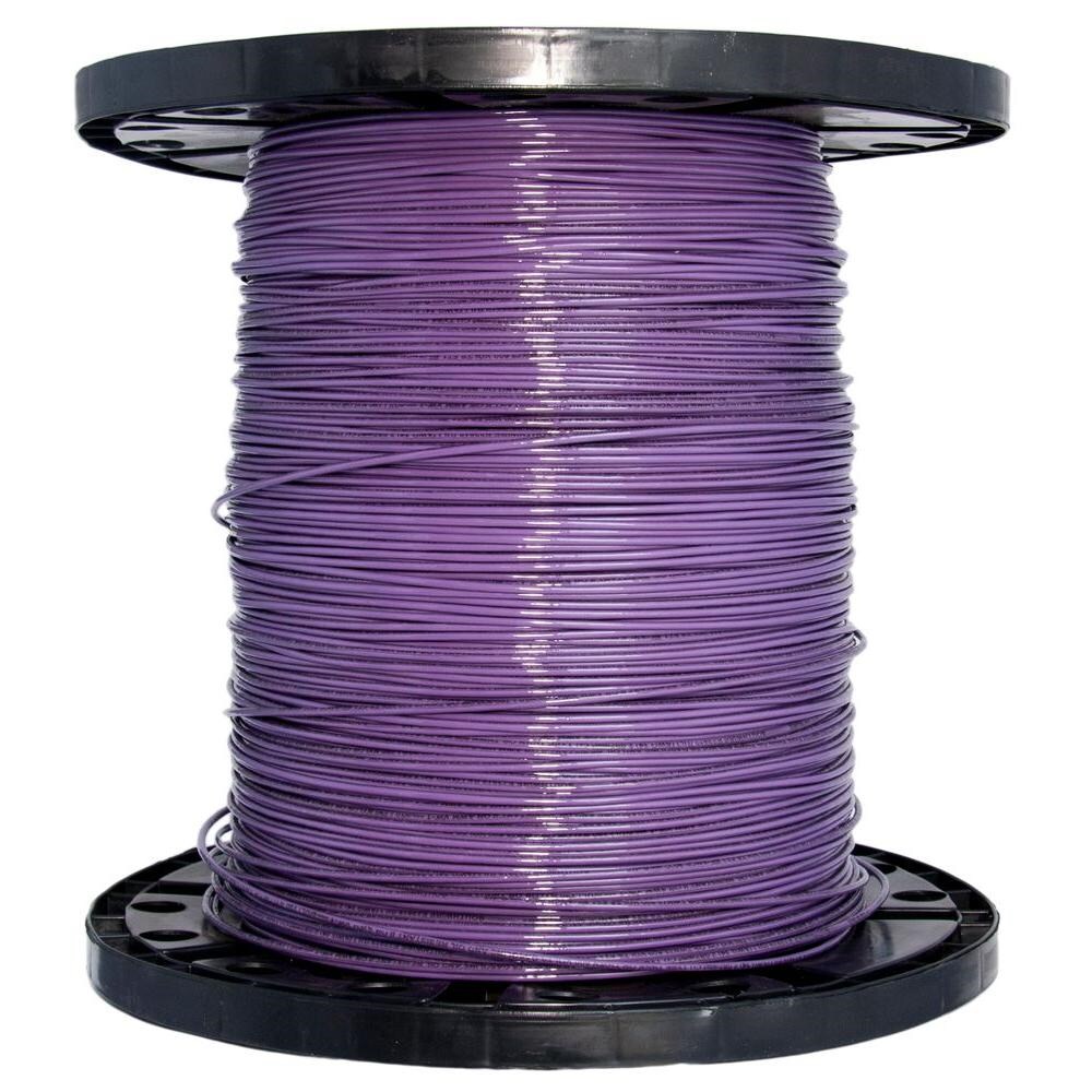TFFN #16 PURPLE STRANDED COPPER WIRE 500 FT UL CU