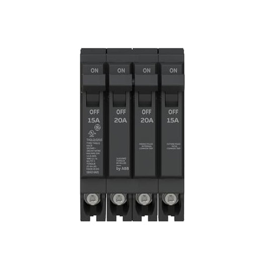 QUAD 20A/1P & 15A/2P & 20A/1P 120/240V