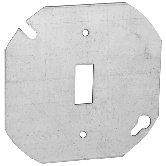 4" OCTAGON FLAT TOGGLE SWITCH COVER