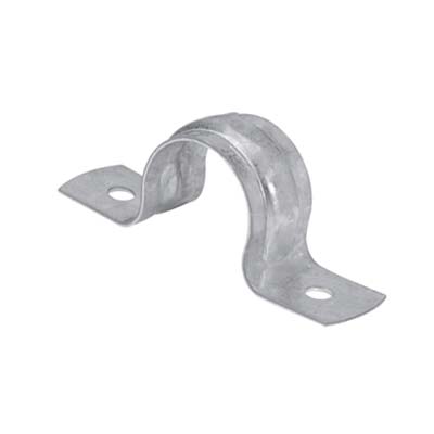 5" TWO HOLE RIGID STRAP - STEEL