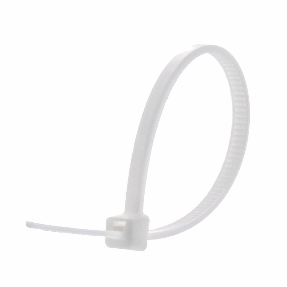 18" WHITE CABLE TIE 1000/BAG UL