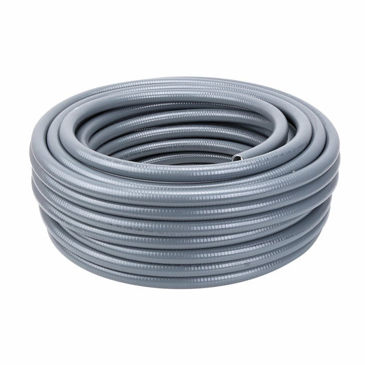 2" FLEXIBLE LIQUID TIGHT METALLIC CONDUIT PVC JACKET STEEL UL CERTIFED 50' ROLL