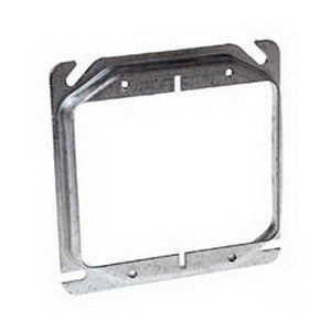 4" SQ TILE ADAPTER RAISED 1/2" 2-GANG