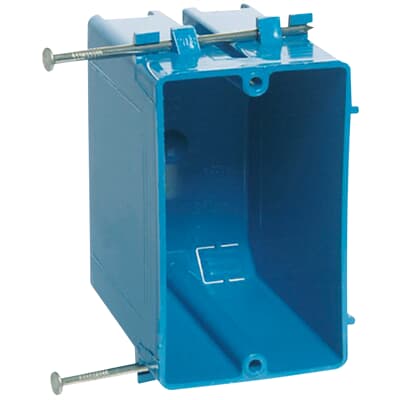 1G 20 CU IN ZIP BOX W/NAILS NAIL-ON BOX
