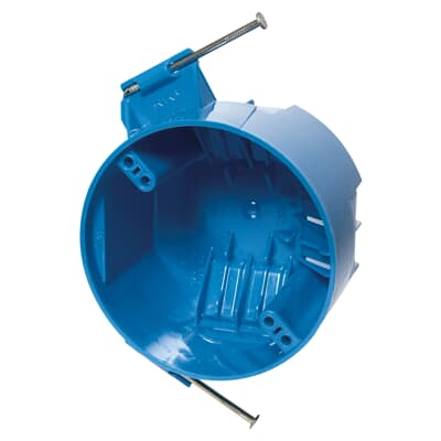4/0 20 CU IN CEILING BOX W/NAILS 50LBS FIXTURE ONLY CEILING BOX