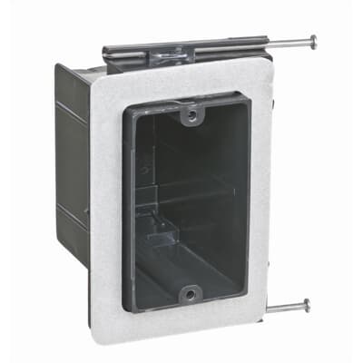 1-G VPRTGT BX 3-5/8X2-1/4 22.5CU PC VAPOR BARRIER NAIL-ON BOX