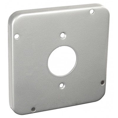 4-11/16" SQ COVER SINGLE RECEPTACLE 1 GANG 1/2" RAISED