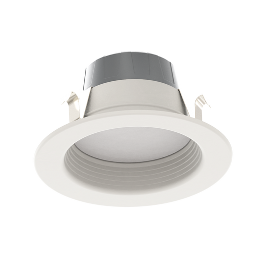 4" 10W 2700K-5000K DOWNLIGHT LED RETROFIT WITH BAFFLE TRIM