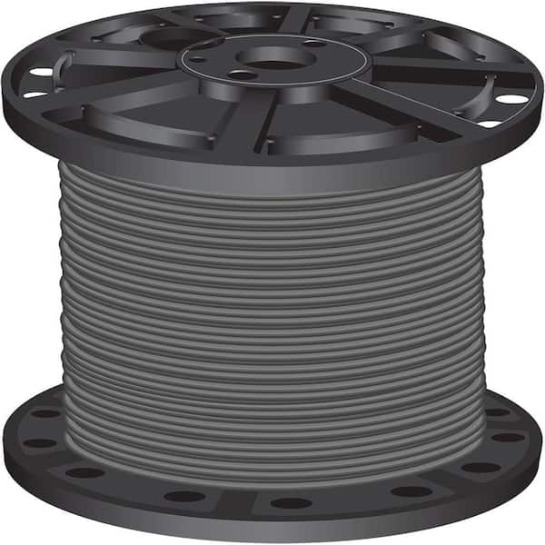 THHN #600 MCM GRAY STRANDED COPPER WIRE 500 FT UL CU