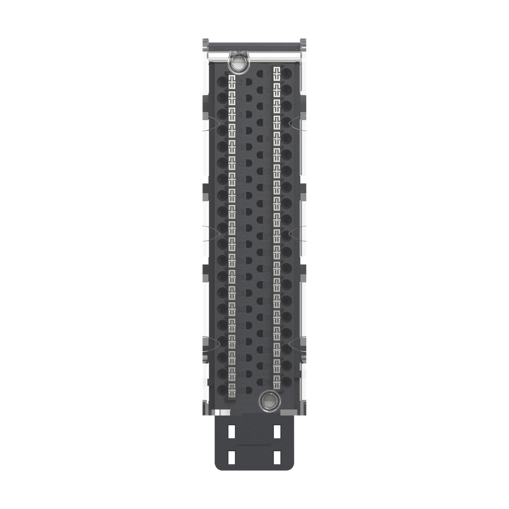 terminal block, Modicon X80, 40-pin removable spring