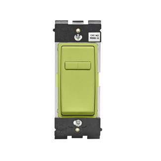 Renu Dimmer Switch Companion for Multi-Location Dimming Leviton Renu Coordinating Dimmer Remote RE00R-GS for 3-Way or More Applications, 120VAC, in Granny Smith Apple