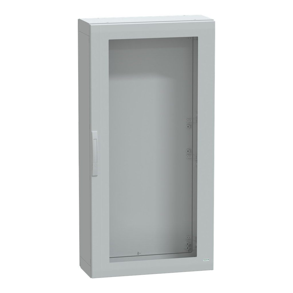 Floor standing polyester enclosure, Thalassa PLA, glazed door, completely sealed, 1500x750x320mm, IP65, IK08