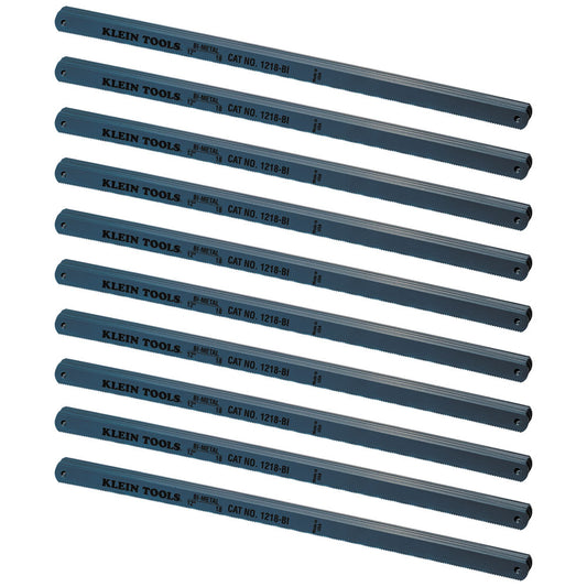 Bi-Metal Blades, 18 TPI, 12-Inch, 100-Pack