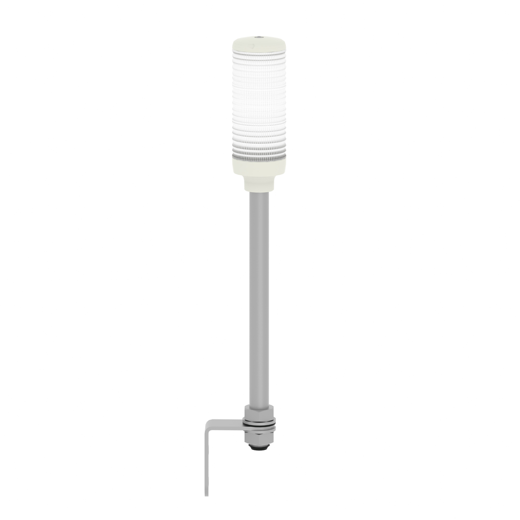 Monolithic precabled tower light, Harmony XVC, plastic, red orange green, 60mm, tube mounting, steady, IP23, 24V AC DC