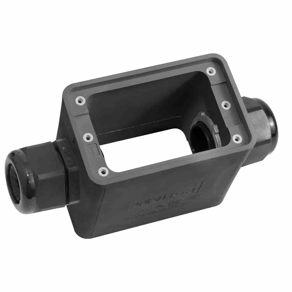 Single-Gang Portable Outlet Box, Extra Deep, Feed-Thru Style – Solis ...