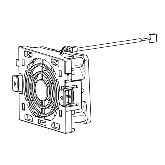 Wear part, enclosure door, fan for variable speed drive, Altivar Process 600 900, from 0.75 to 5.5kW