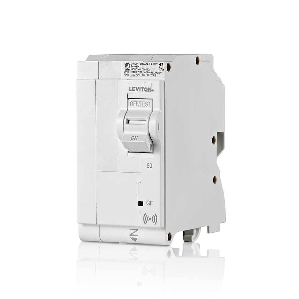 60A 2-Pole Smart GFPE Hydraulic Magnetic Branch Circuit Breaker