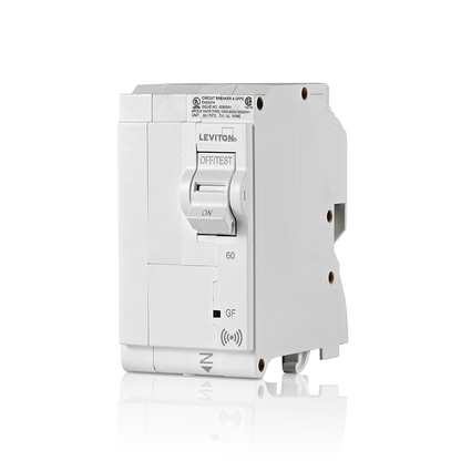 60A 2-Pole Smart GFPE Hydraulic Magnetic Branch Circuit Breaker