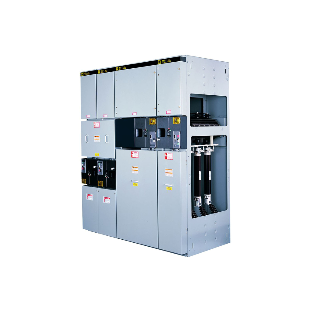 Switchgear, HVL/cc, 600A, 4.76kV, unfused, 20.00in W, bottom entry