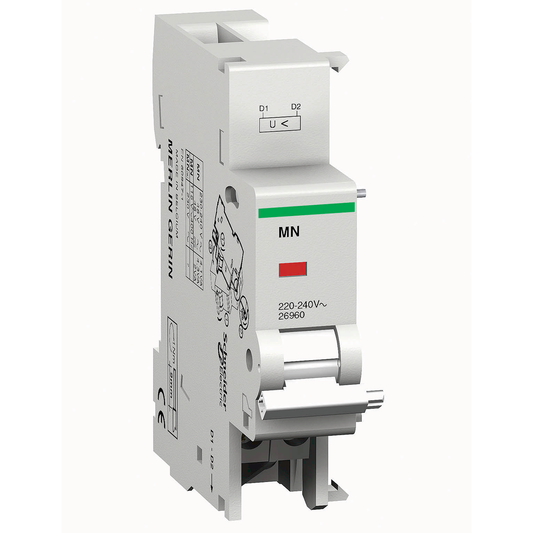 Multi9 - undervoltage release - MN - 115 V AC - 48 V DC