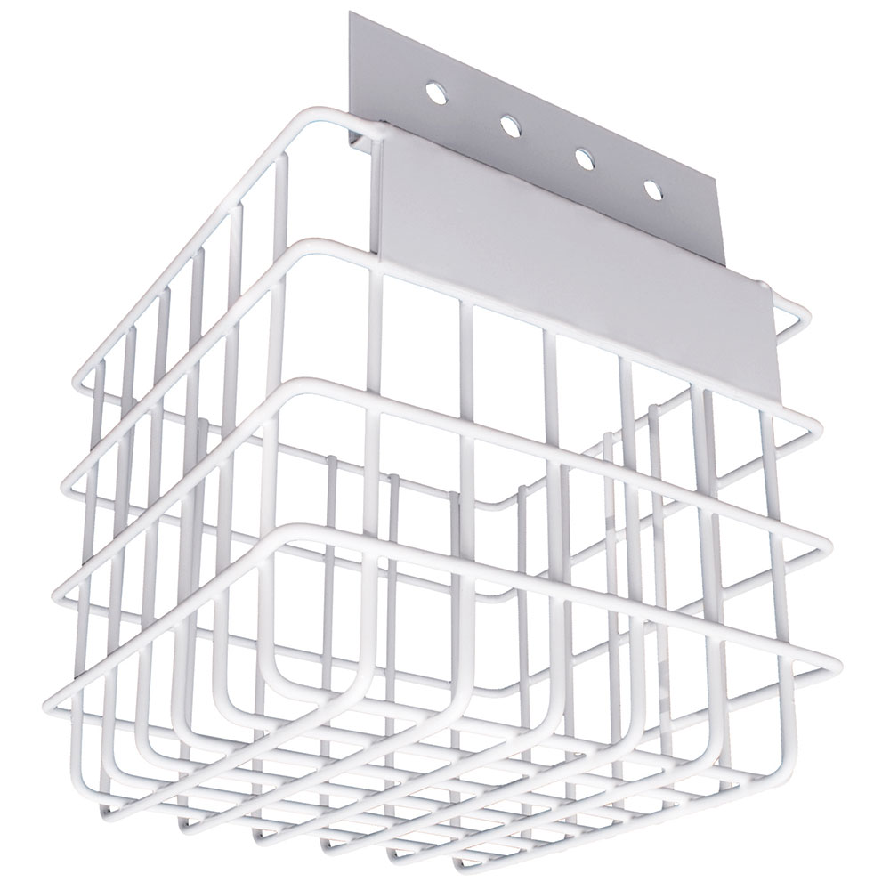 Protective Cage for High Bay Occupancy Sensors, White