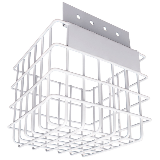 Protective Cage for High Bay Occupancy Sensors, White