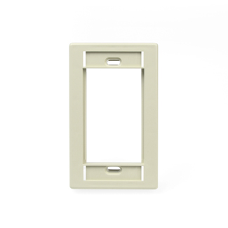 Single-Gang MOS Wallplate, Light Almond