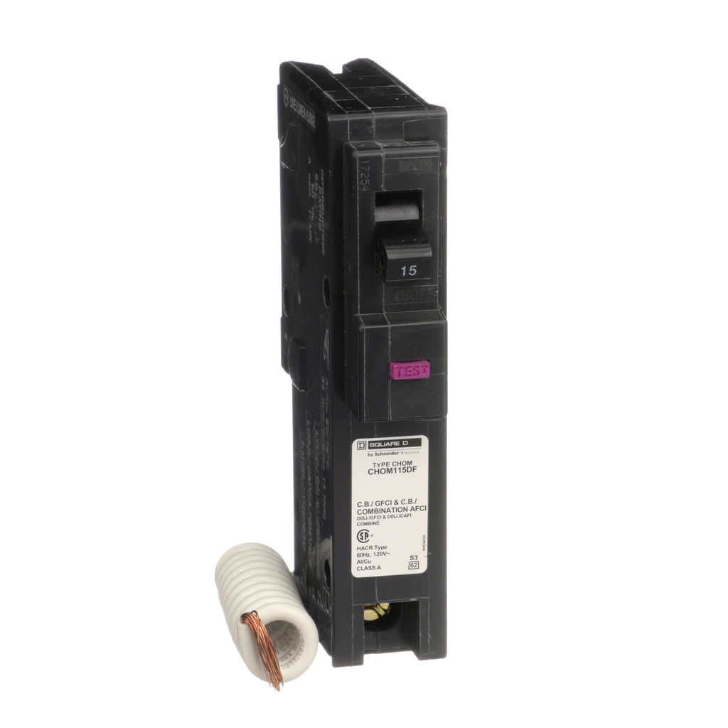 HOMELINE DUAL FUNCTION PLUG-ON PIG TAIL NEUTRAL 10K CIRCUIT BREAKER 12 ...