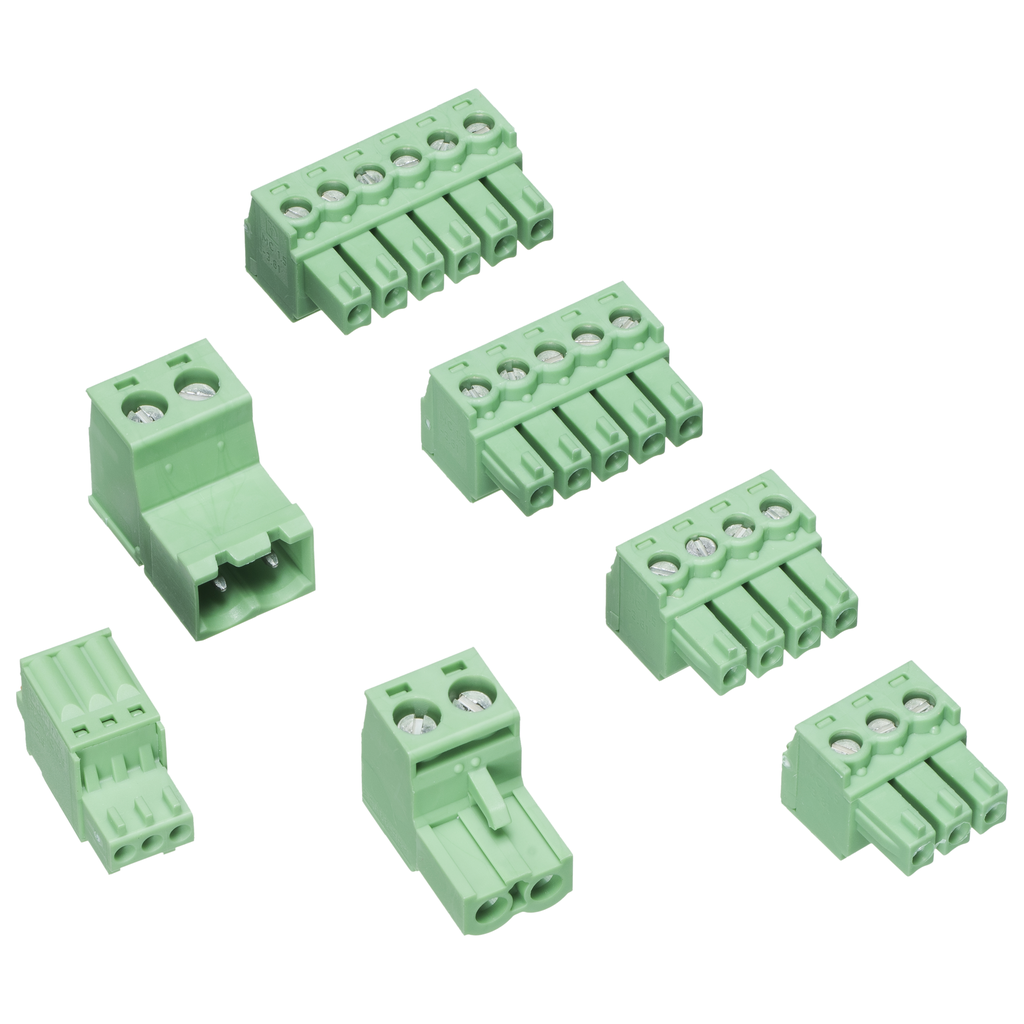 Set of connectors for Easergy HU250 - digitals input/output - power - PT100