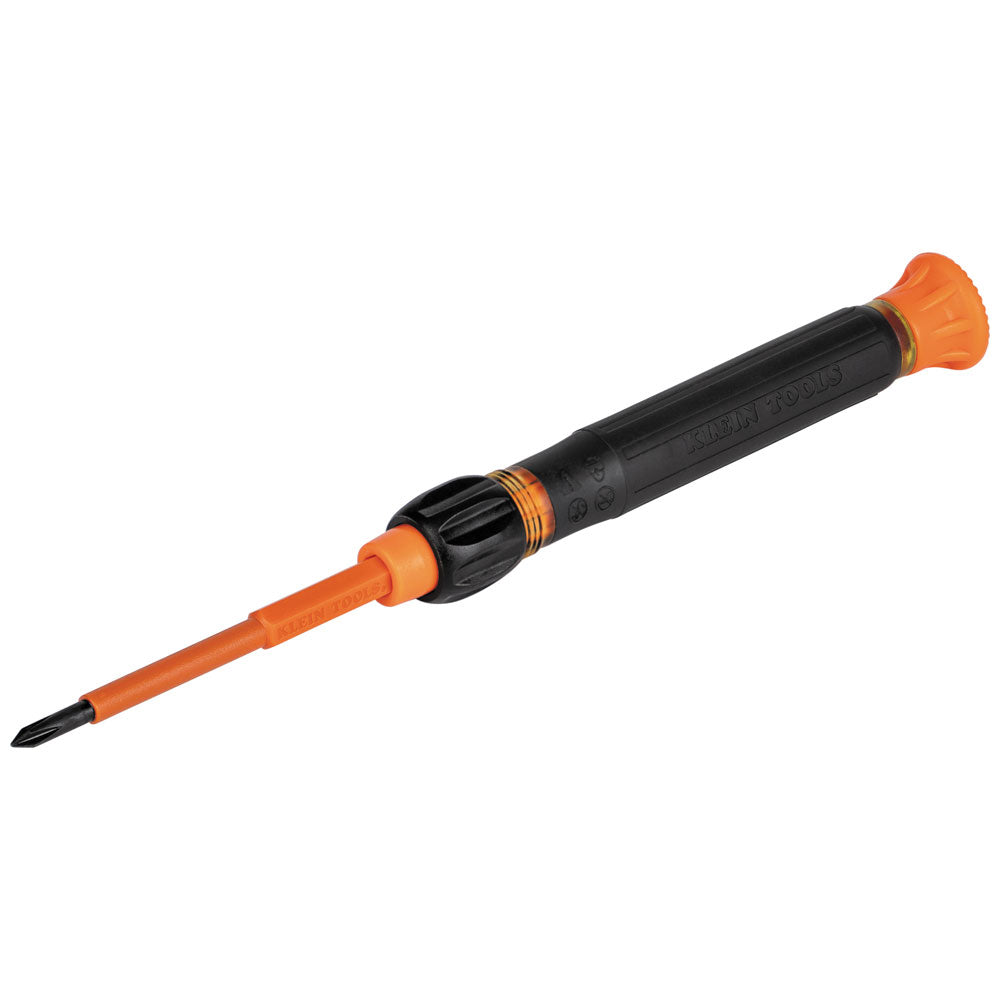 2-in-1 Insulated Electronics Screwdriver, Phillips, Slotted Bits