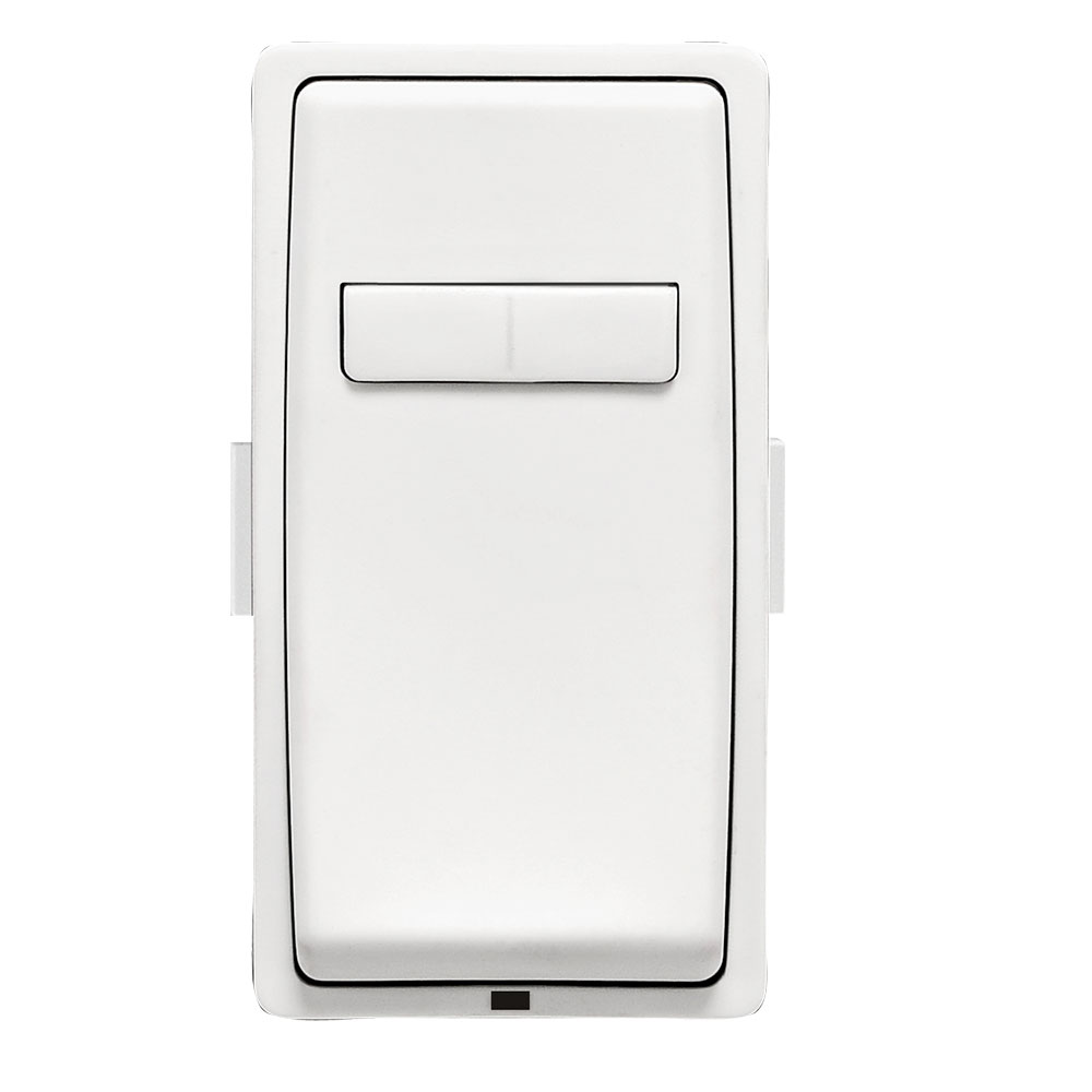 RENU Coordinating Dimmer Remote Color Change Faceplate, White on White Leviton Renu Color Change Kit RKDCD-WW for Renu Coordinating Dimmer Remotes, in White on White