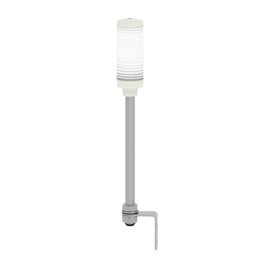 Monolithic precabled tower light, Harmony XVC, plastic, red orange green, 60mm, tube mounting, steady, IP23, 24V AC DC