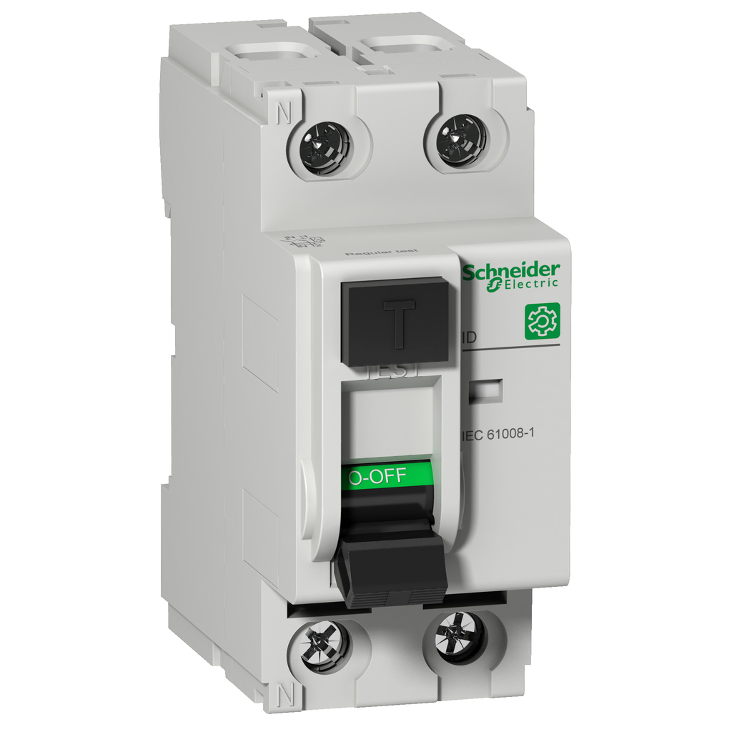 Residual current circuit breaker (RCCB), Multi9 ID, 2P, 40A, AC type, 300mA